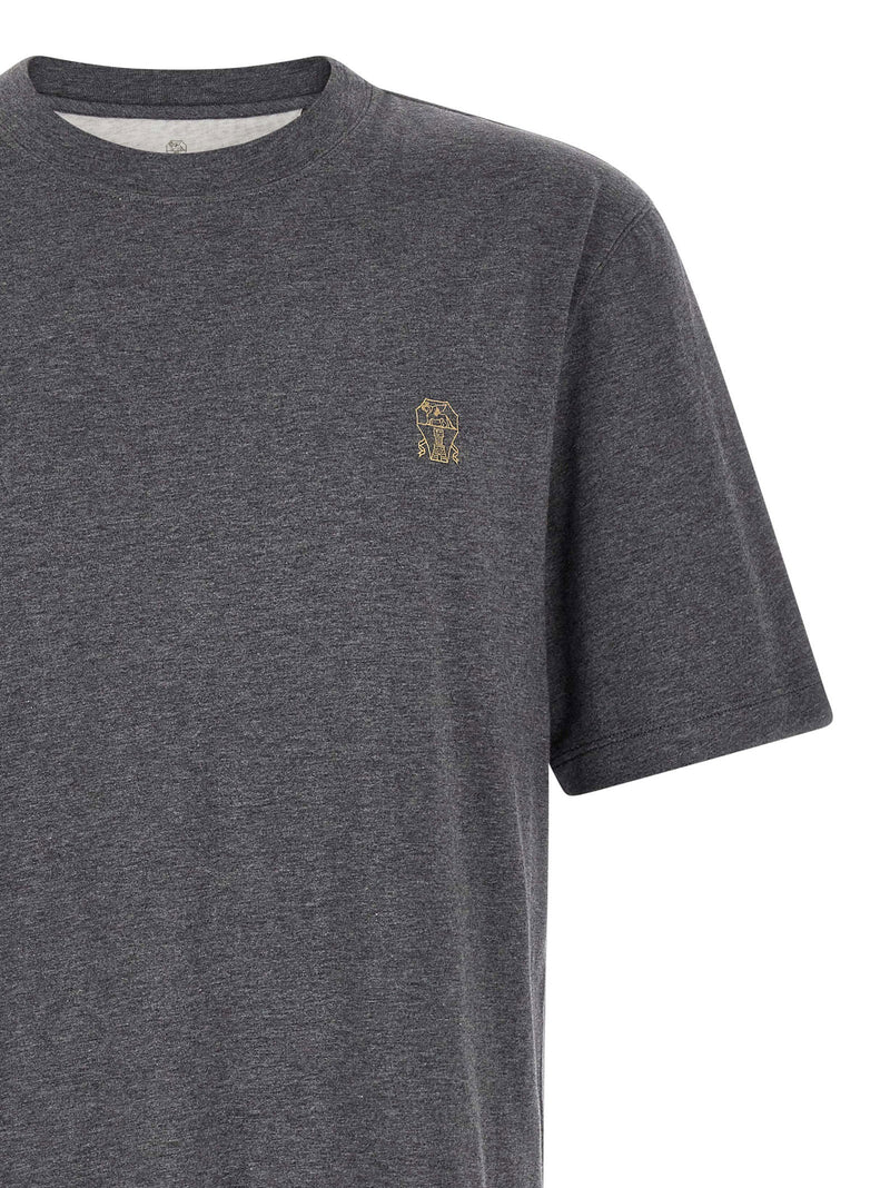 Brunello Cucinelli Brunello Cucinelli Stemma Solomeo T-shirt