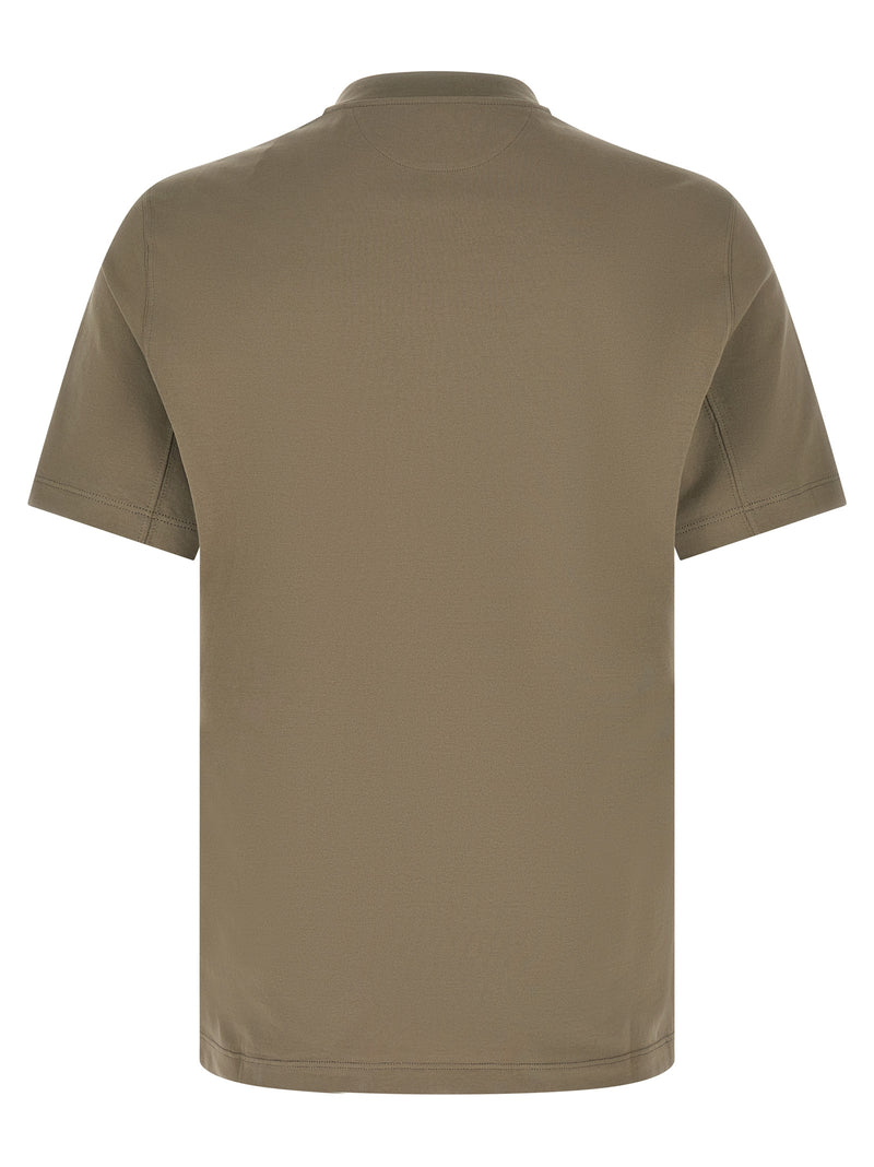 Brunello Cucinelli Logo Print T-shirt Variant 2 | Urbalenti™ NYC