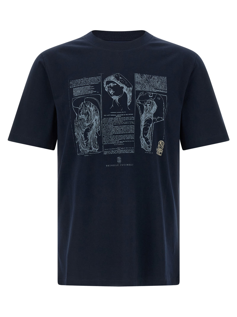 Brunello Cucinelli Brunello Cucinelli Printed T-shirt