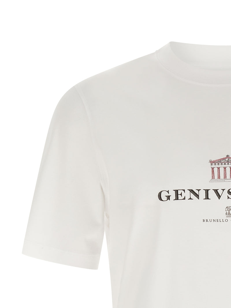 Brunello Cucinelli Genius Loci T-shirt | Urbalenti™ NYC