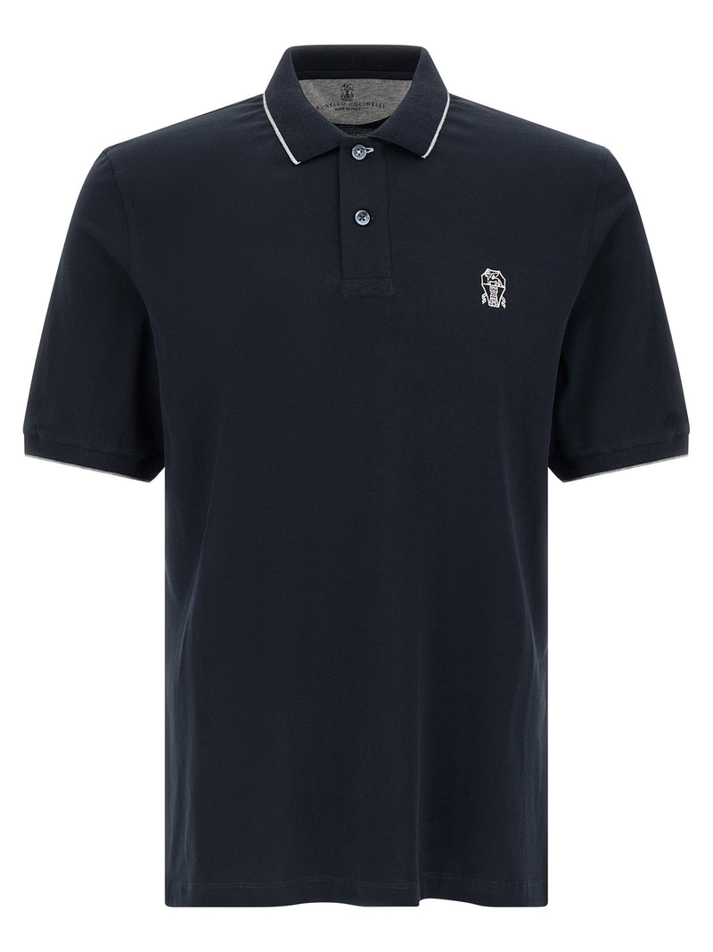 Brunello Cucinelli Brunello Cucinelli Stretch Jersey Polo Shirt