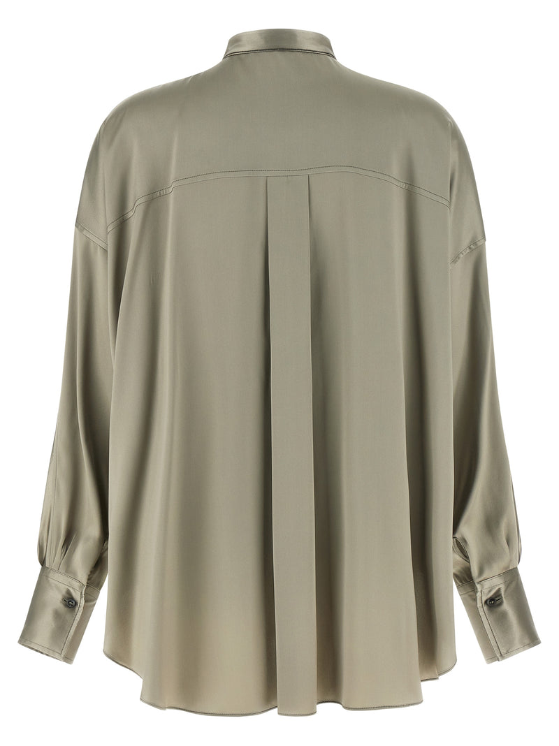 Brunello Cucinelli Brunello Cucinelli Korean Collar Shirt