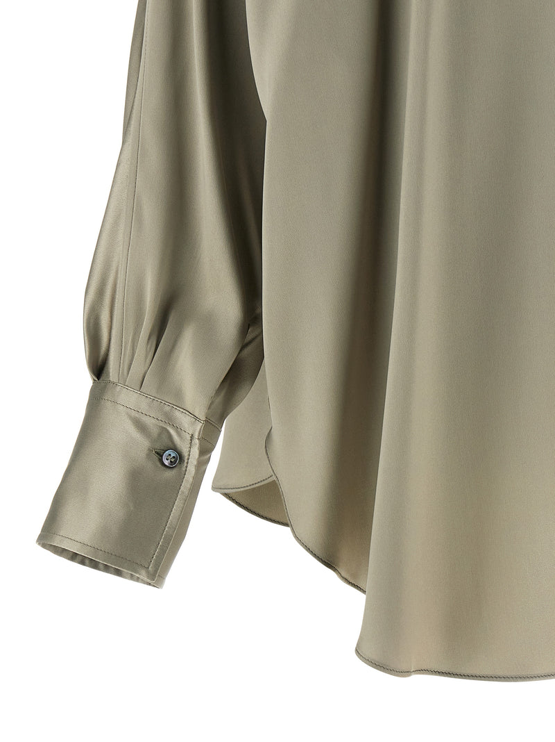 Brunello Cucinelli Brunello Cucinelli Korean Collar Shirt