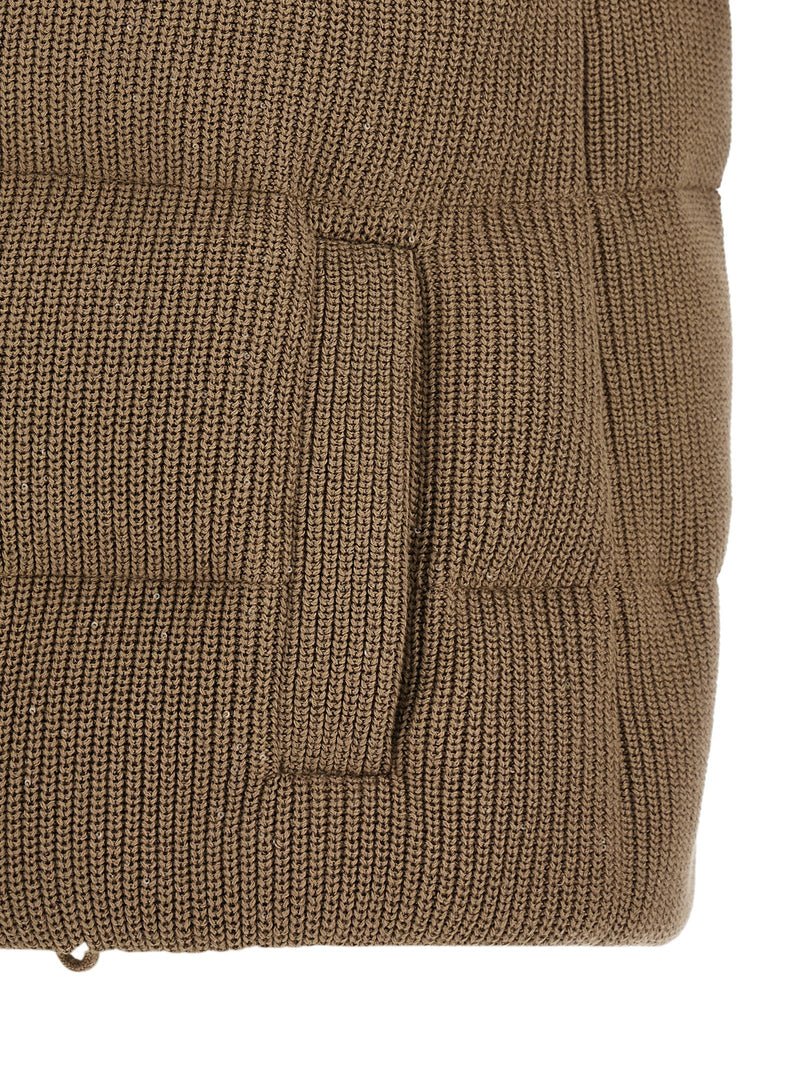 Brunello Cucinelli Sleeveless Down Jacket | Urbalenti™ NYC