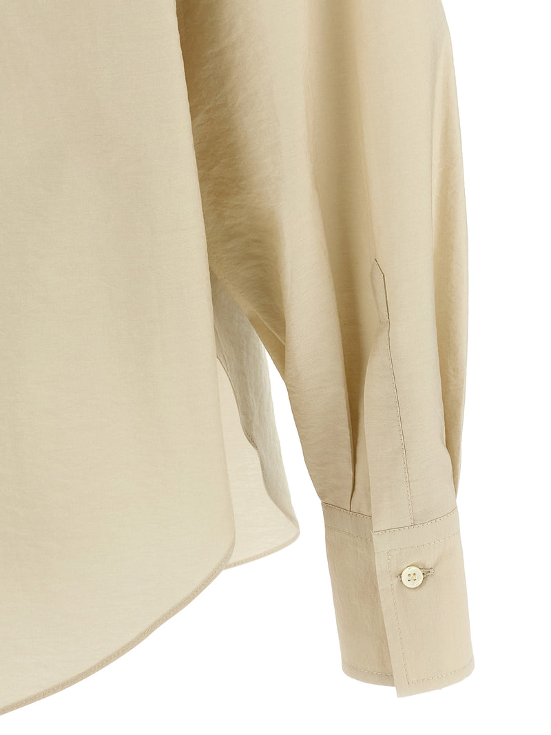 Brunello Cucinelli Sequin Embroidery Shirt | Urbalenti™ NYC