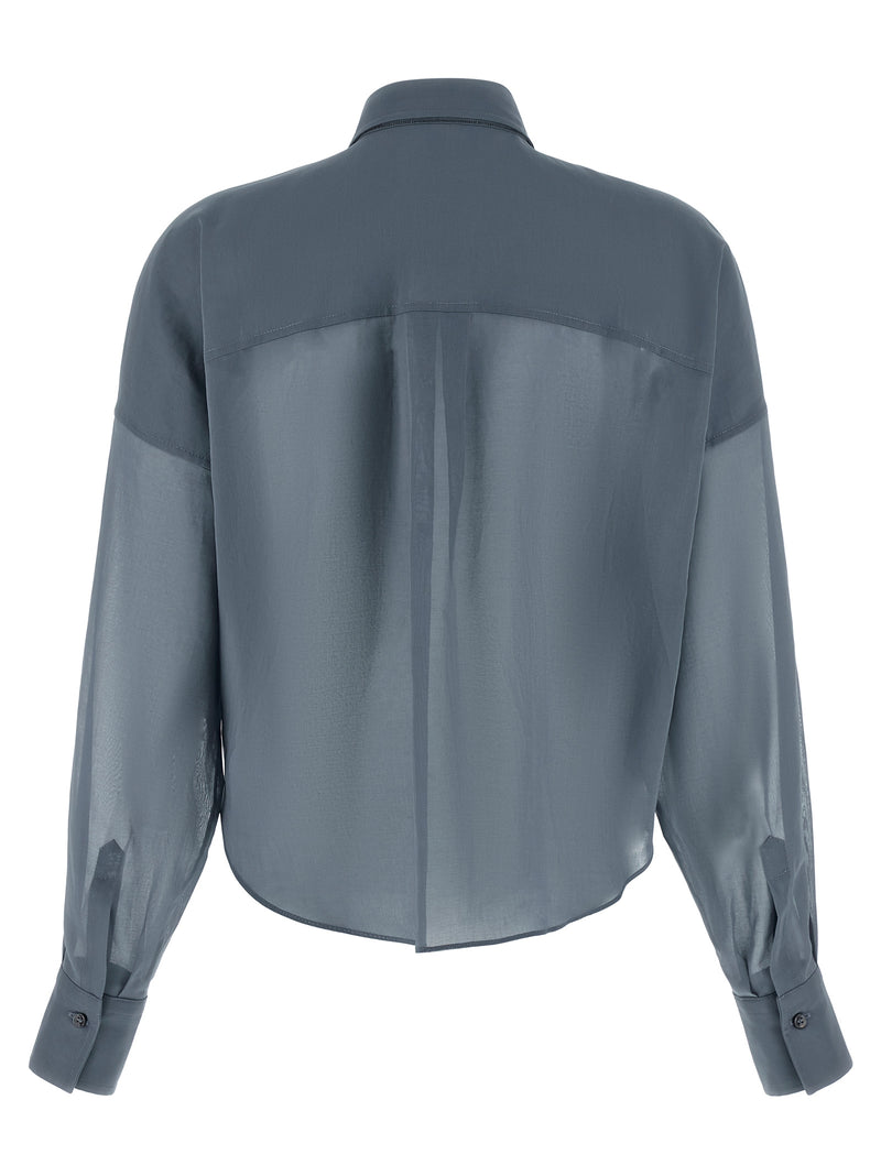 Brunello Cucinelli Taffeta Shirt - Cotton Comfort Fit - Style 6C9704 | U... | Urbalenti™ NYC