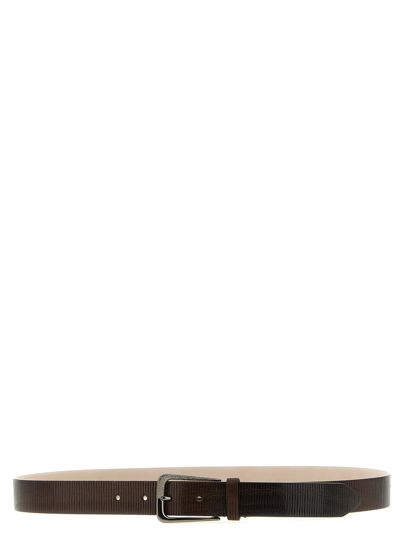 Brunello Cucinelli Brunello Cucinelli Ribbed Belt