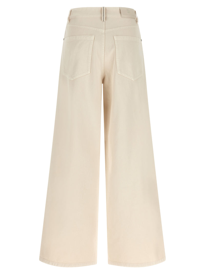 Brunello Cucinelli Relaxed Jeans - Leather - Style P4075C8739 | Urbalent... | Urbalenti™ NYC