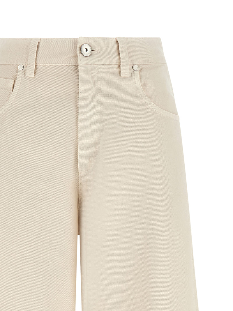 Brunello Cucinelli Relaxed Jeans - Leather - Style P4075C8739 | Urbalent... | Urbalenti™ NYC