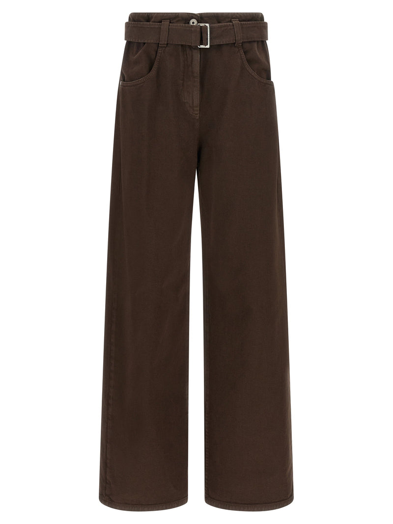 Brunello Cucinelli Brunello Cucinelli Belted Jeans