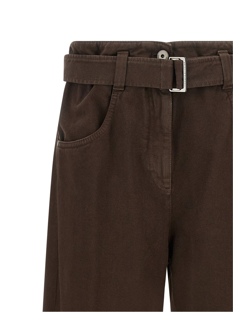 Brunello Cucinelli Brunello Cucinelli Belted Jeans