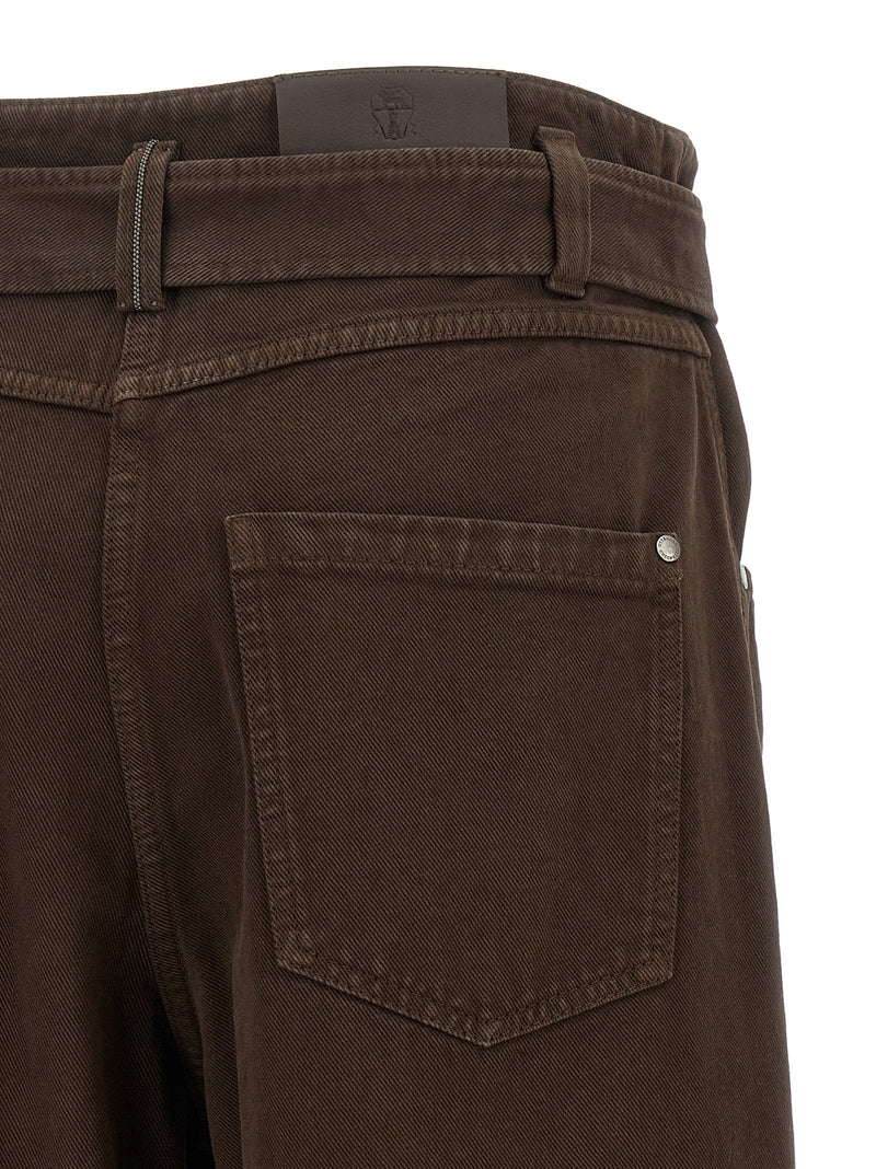 Brunello Cucinelli Brunello Cucinelli Belted Jeans