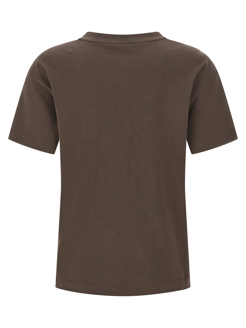 Brunello Cucinelli Shiny Tab T-Shirt | Urbalenti™ NYC