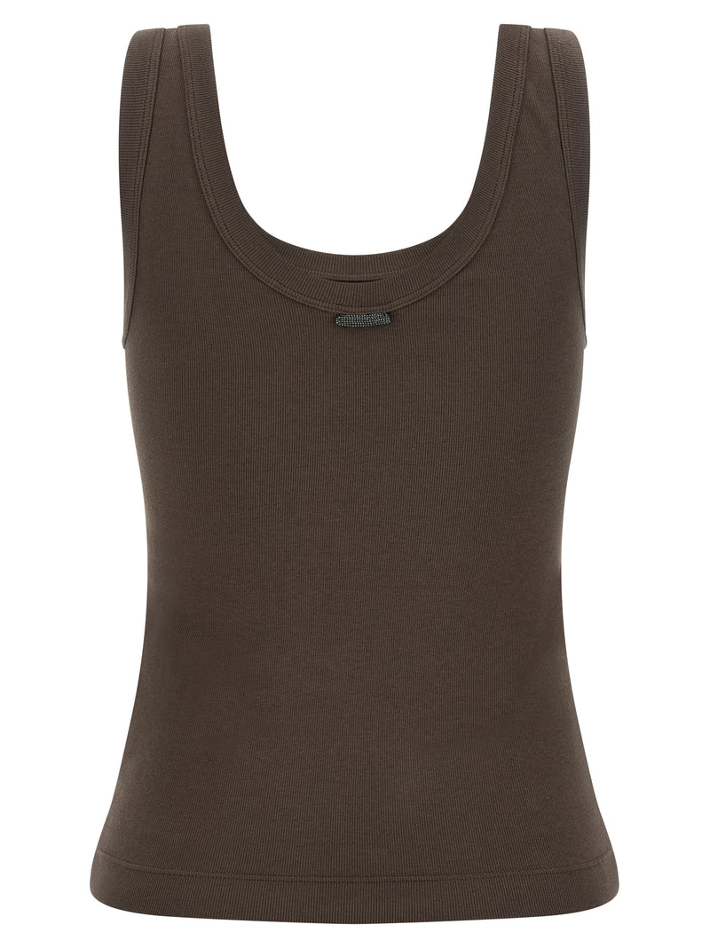 Brunello Cucinelli Brunello Cucinelli Ribbed Top