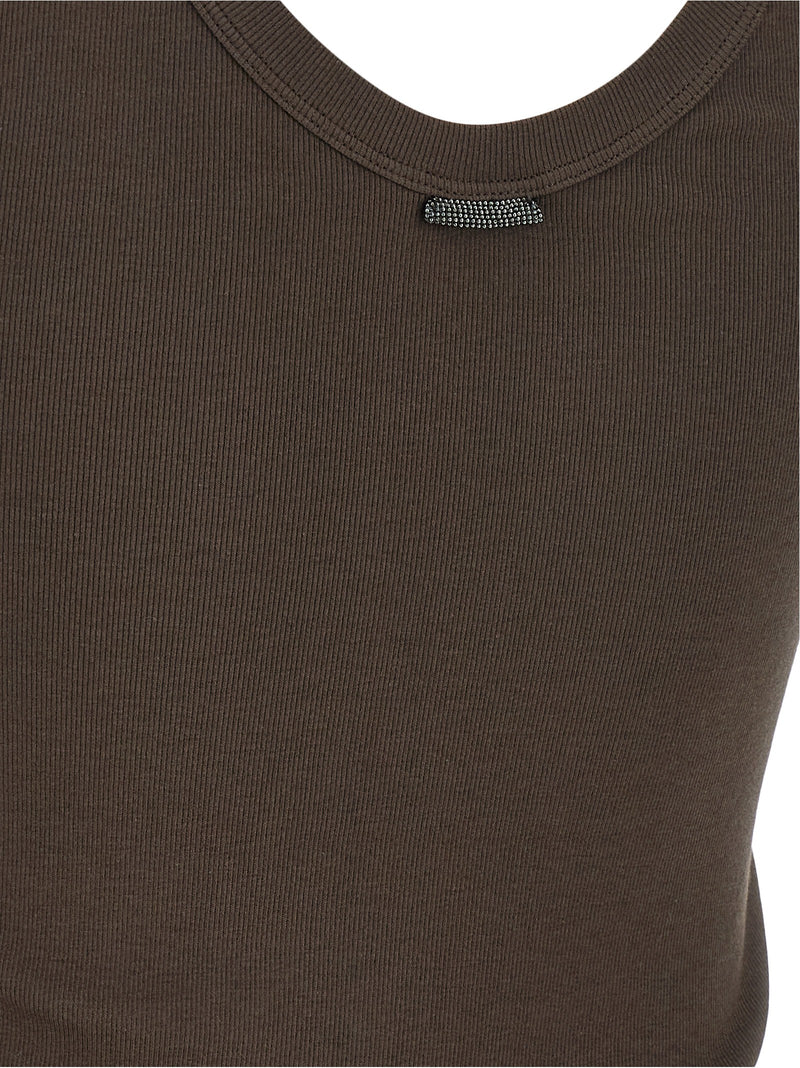 Brunello Cucinelli Brunello Cucinelli Ribbed Top