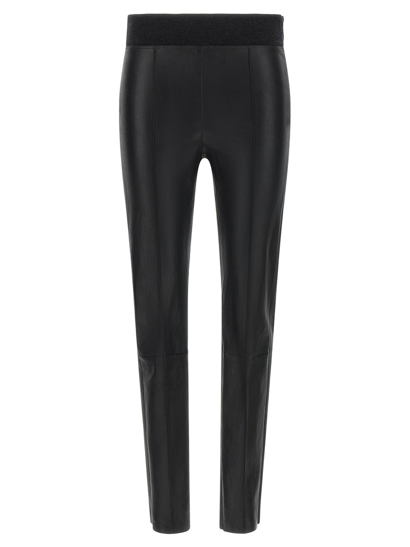 Brunello Cucinelli Brunello Cucinelli Stretch Nappa Leather Leggings