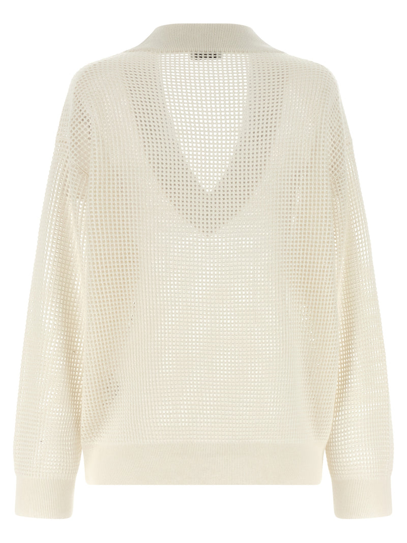 Brunello Cucinelli Net Mesh - Cashmere - Style 05102CO312 | Urbalenti |... | Urbalenti™ NYC