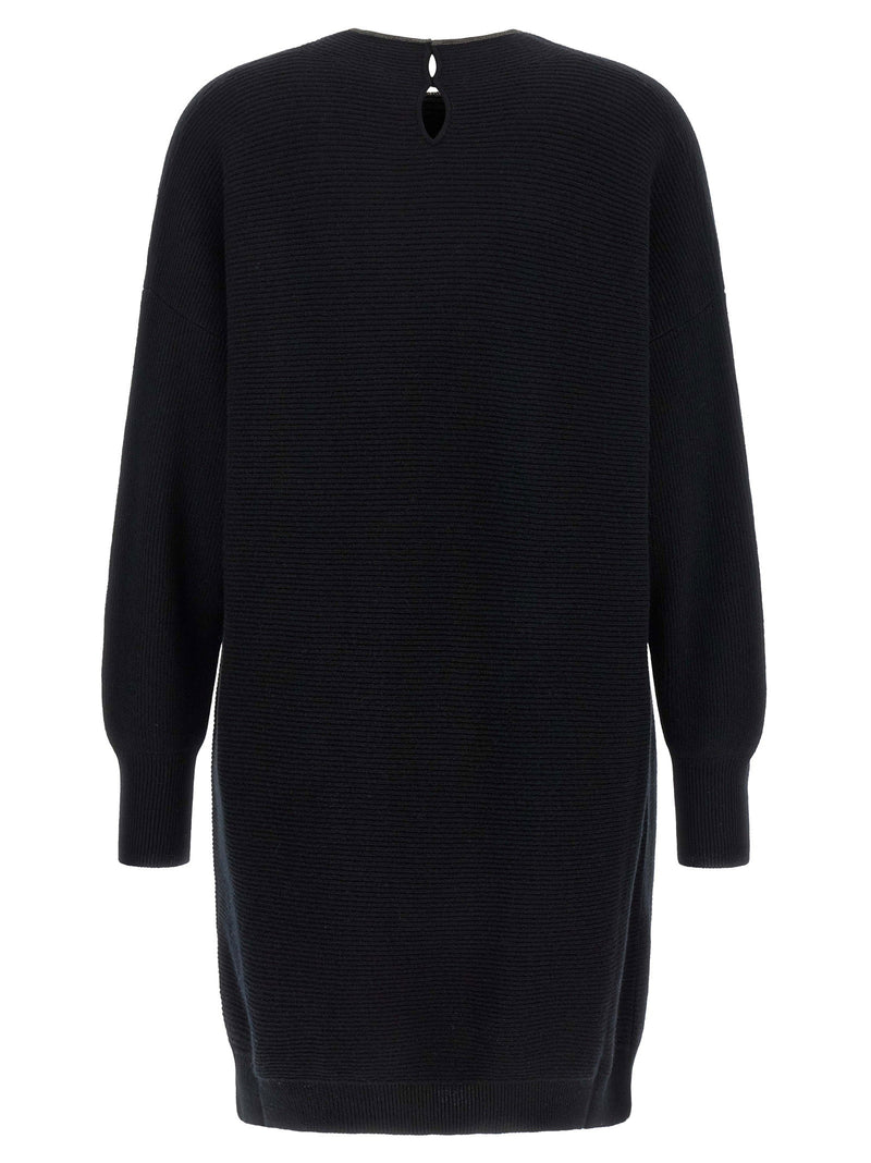 Brunello Cucinelli Brunello Cucinelli Precious Collar Dress