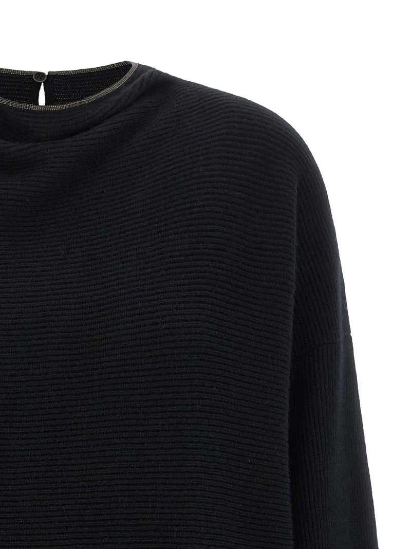 Brunello Cucinelli Brunello Cucinelli Precious Collar Dress