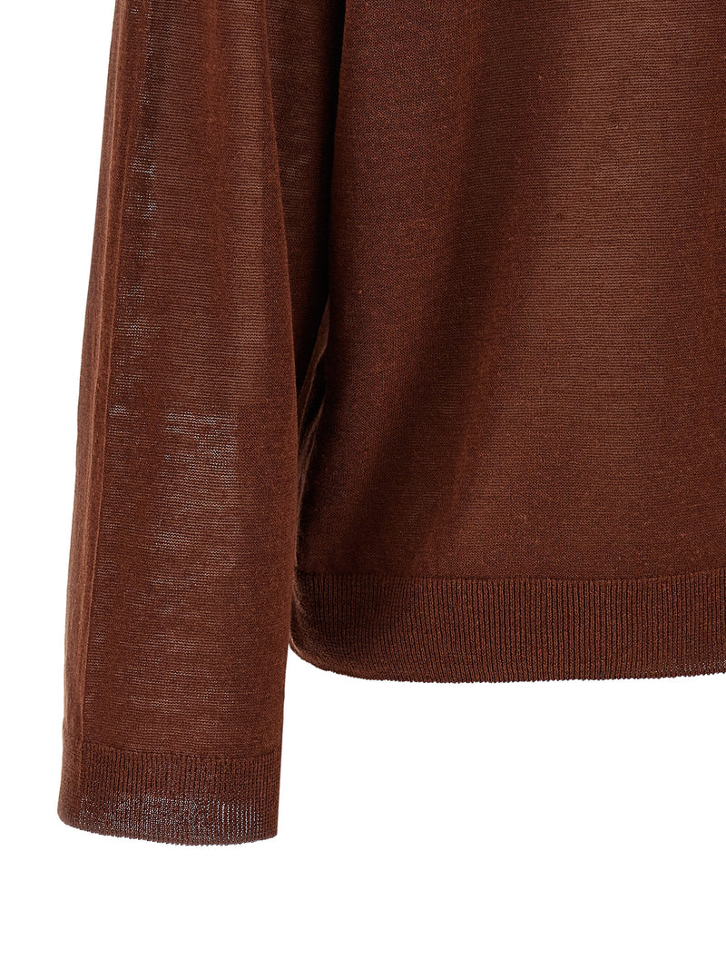 Brunello Cucinelli Dazzling Collar Sweater - Viscose - Style 72410C2868... | Urbalenti™ NYC