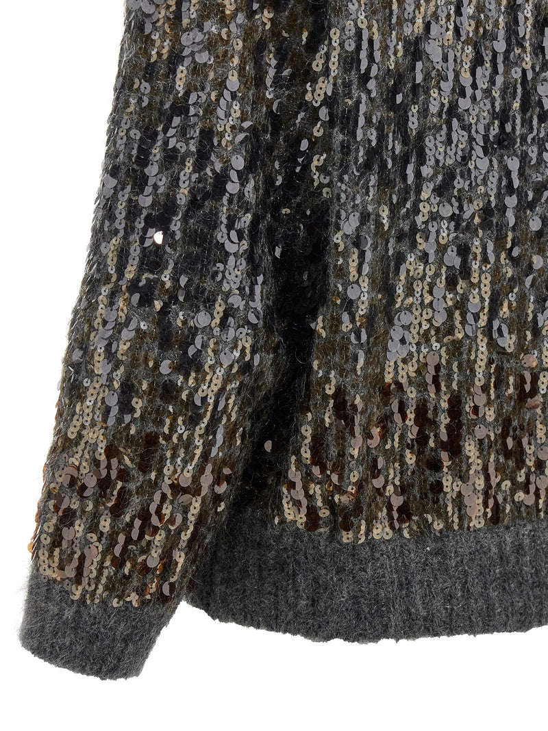 Brunello Cucinelli Dazzling Dégradé Embroidery Cardigan | Urbalenti | Ur... | Urbalenti™ NYC