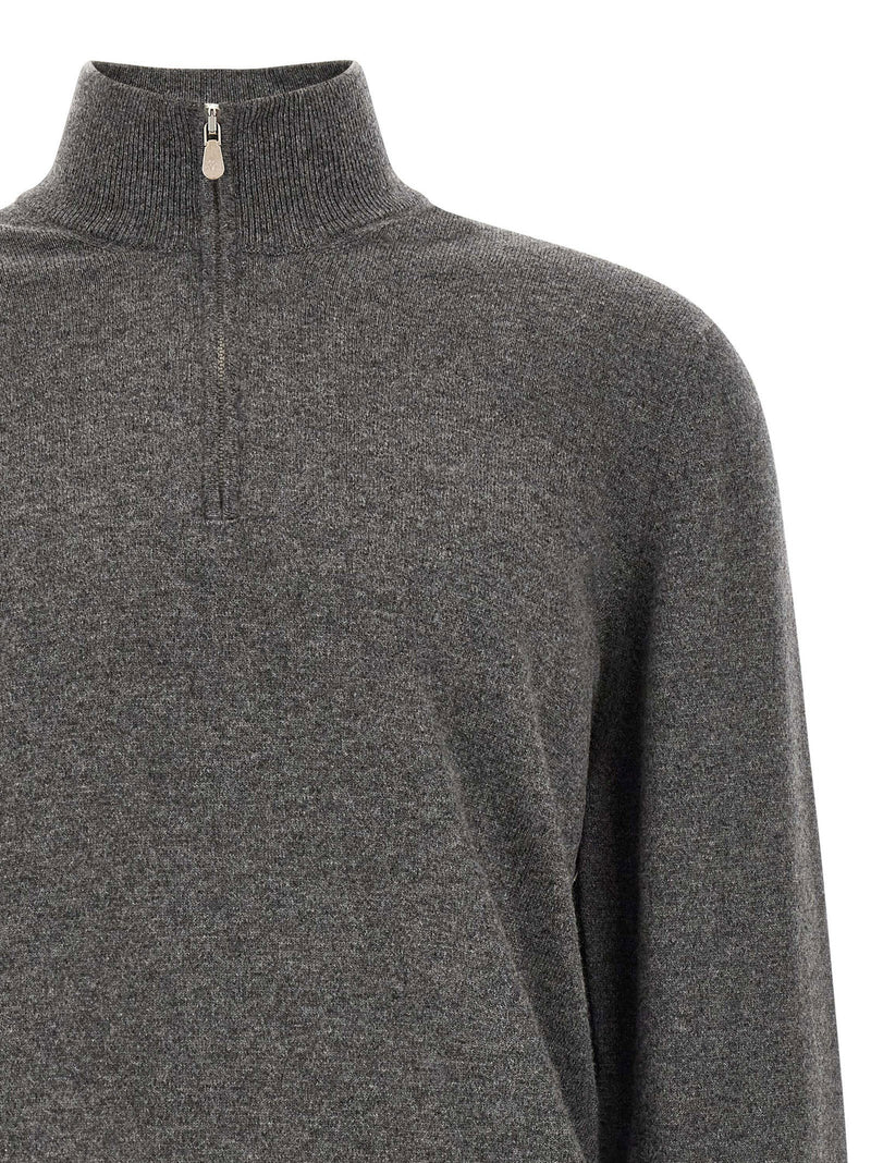 Brunello Cucinelli Brunello Cucinelli Half-zip Cashmere Sweater