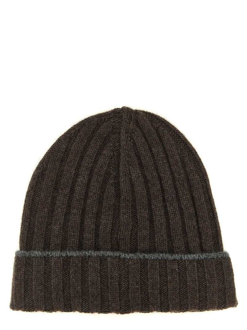 Brunello Cucinelli Brunello Cucinelli Cashmere Turn-up Beanie