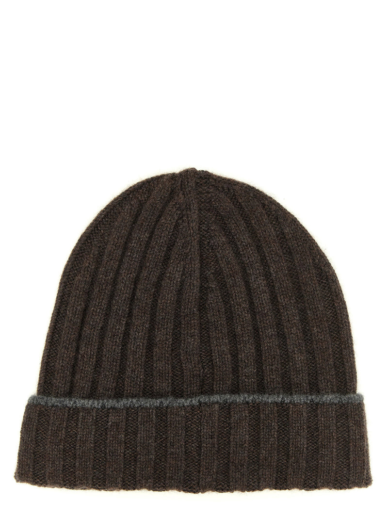Brunello Cucinelli Brunello Cucinelli Cashmere Turn-up Beanie