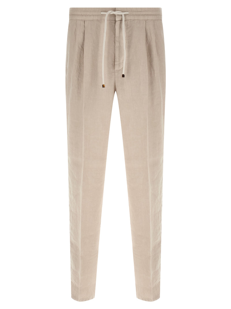 Brunello Cucinelli Linen Trousers Variant 1 | Urbalen... | Urbalenti™ NYC