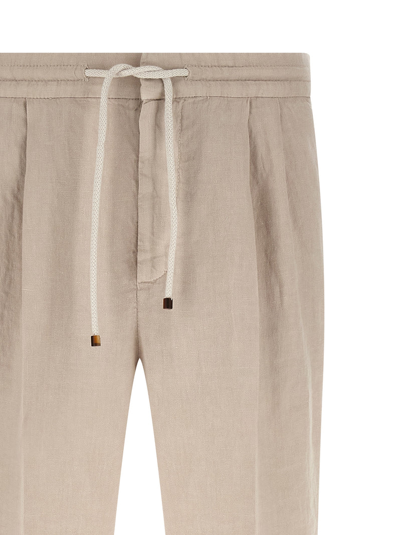 Brunello Cucinelli Linen Trousers Variant 1 | Urbalen... | Urbalenti™ NYC