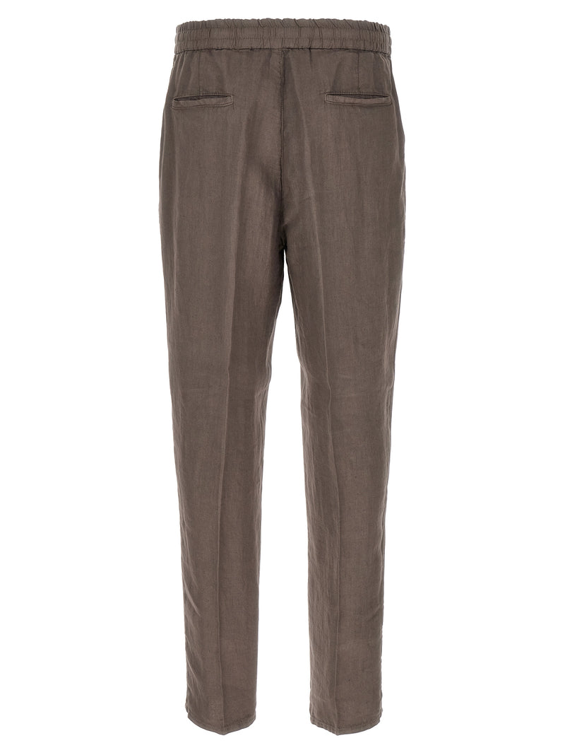 Brunello Cucinelli Linen Trousers | Urbalenti™ NYC