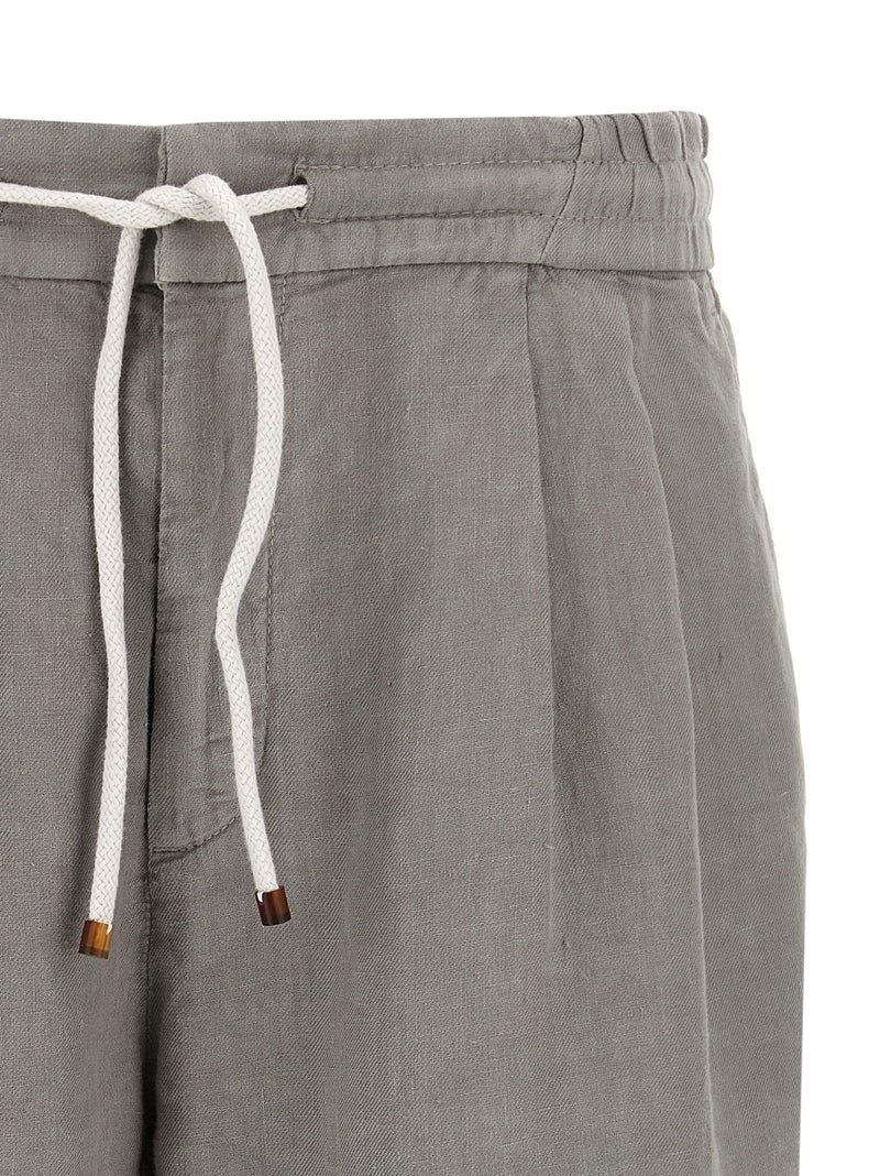 Brunello Cucinelli Brunello Cucinelli Linen Bermuda Shorts