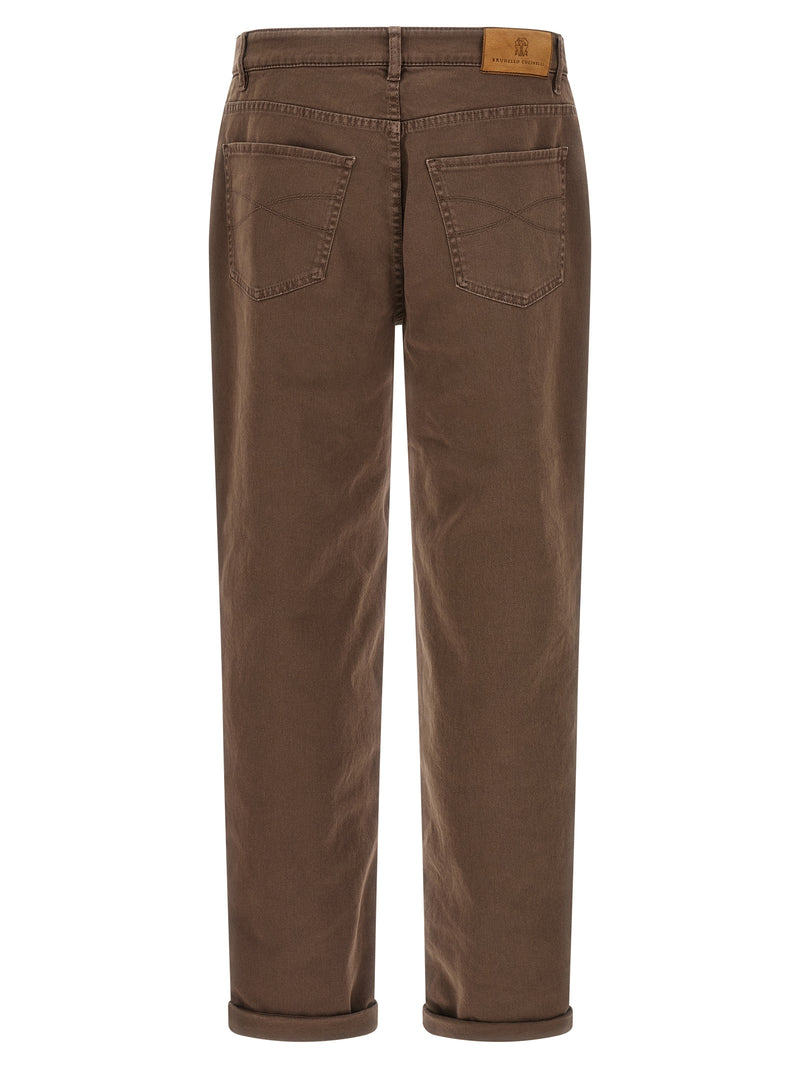 Brunello Cucinelli Garment-dyed Jeans | Urbalenti™ NYC