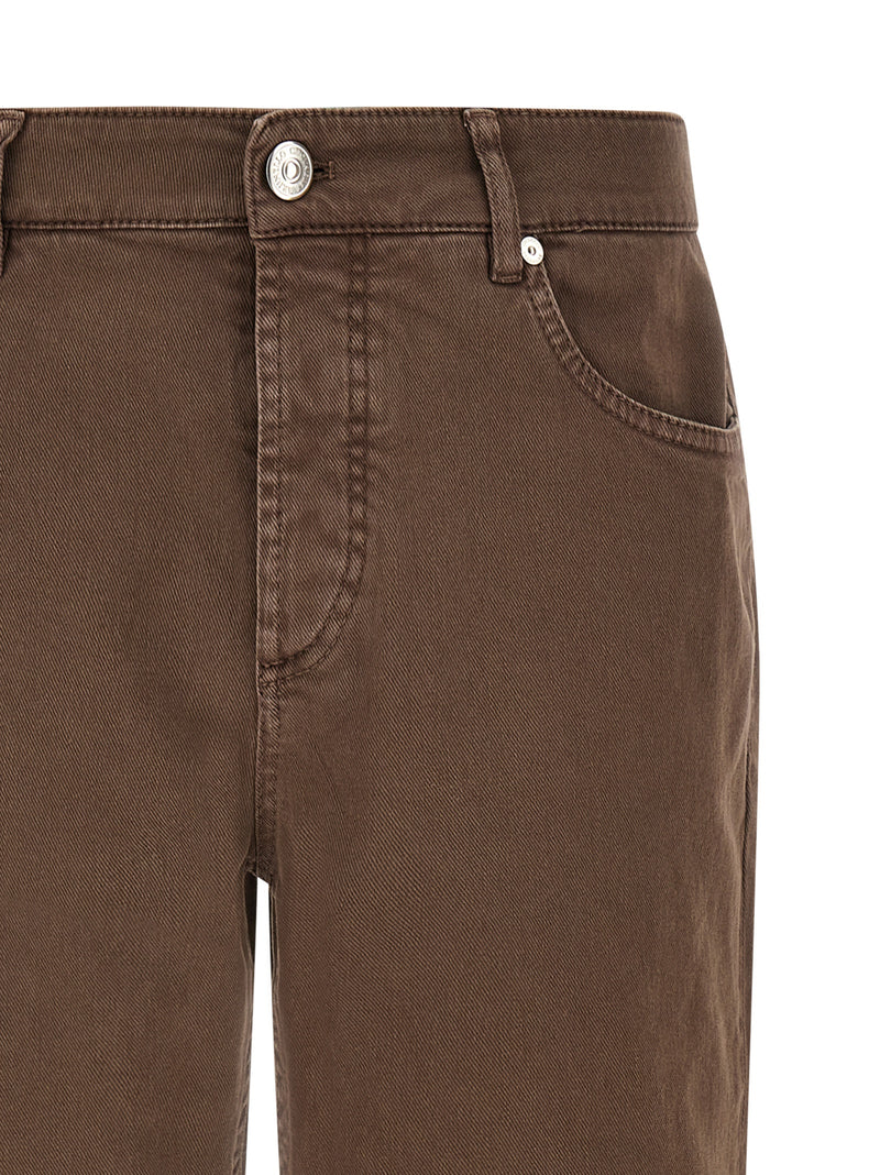 Brunello Cucinelli Garment-dyed Jeans | Urbalenti™ NYC