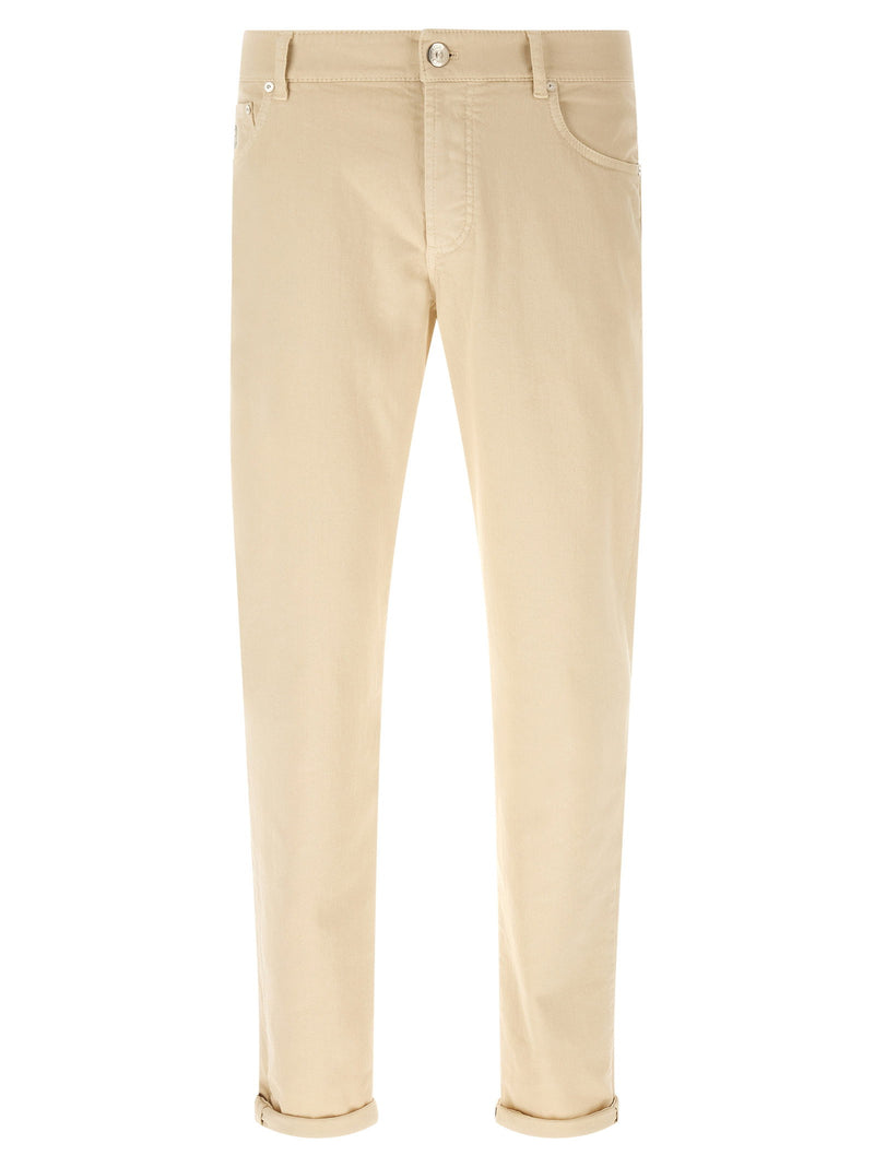 Brunello Cucinelli Brunello Cucinelli Logo Embroidery Jeans