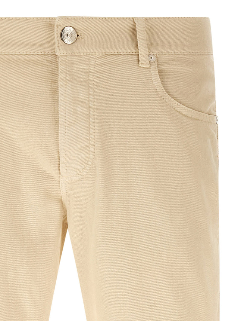 Brunello Cucinelli Brunello Cucinelli Logo Embroidery Jeans