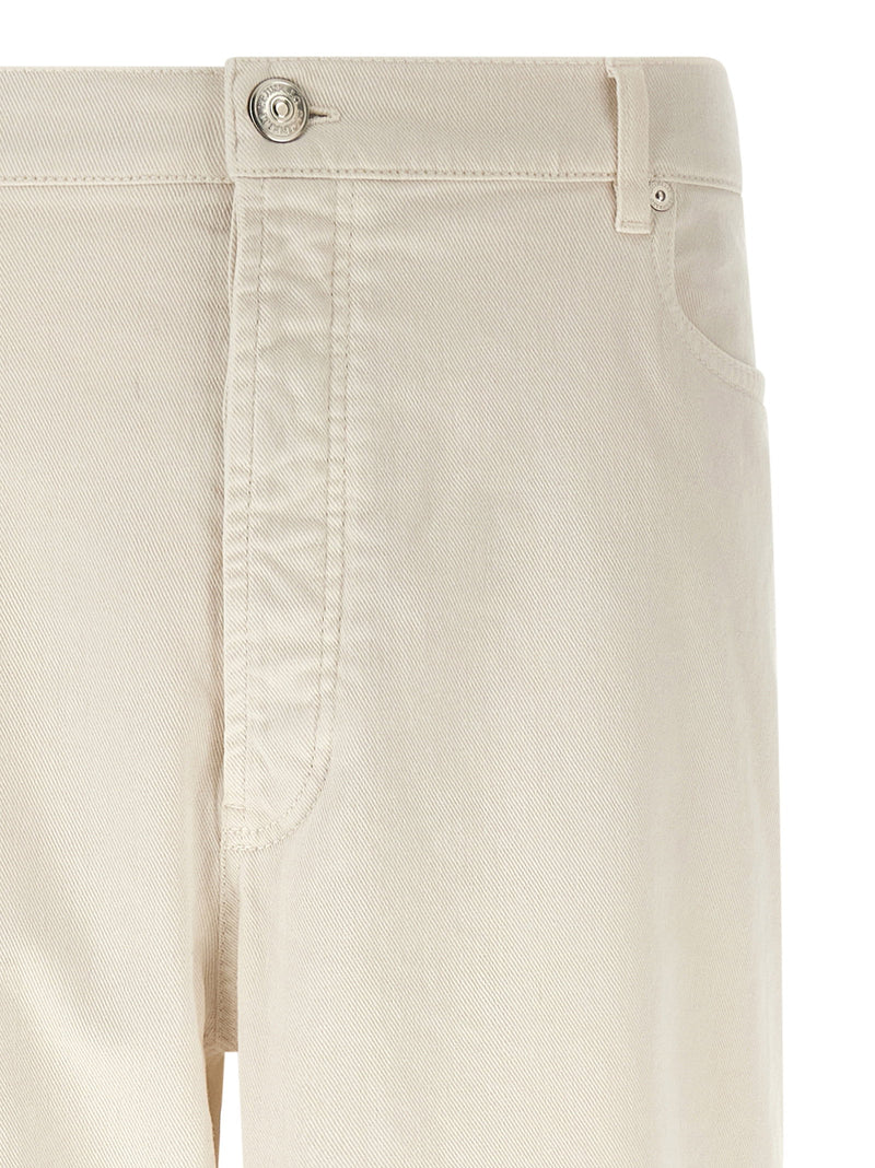 Brunello Cucinelli Brunello Cucinelli Garment-dyed Denim Jeans