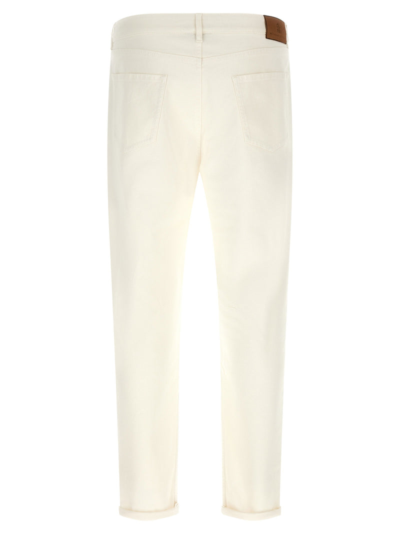 Brunello Cucinelli Brunello Cucinelli Logo Embroidery Jeans