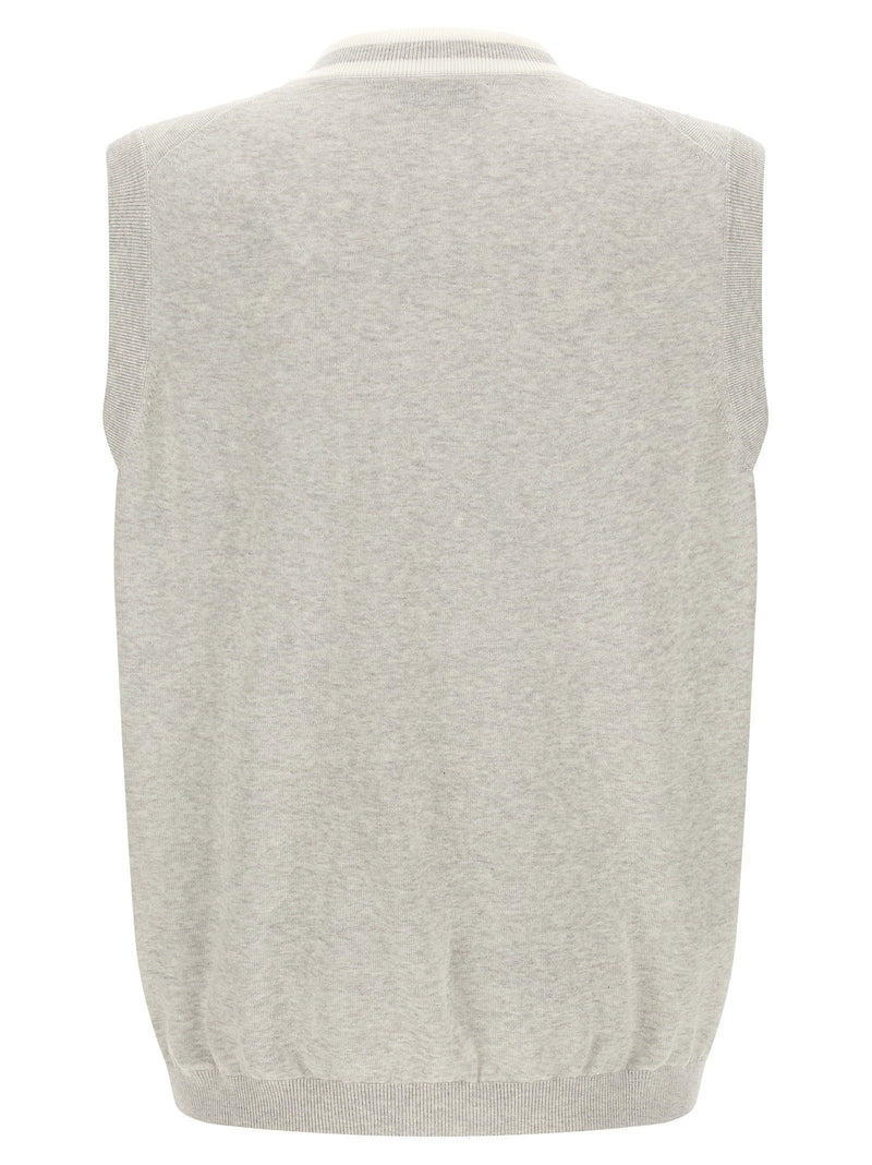 Brunello Cucinelli Brunello Cucinelli Heraldic Logo Vest