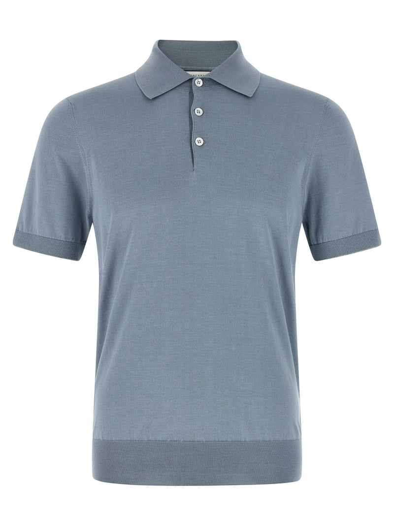 Brunello Cucinelli Cotton Polo Shirt | Urbalenti™ NYC
