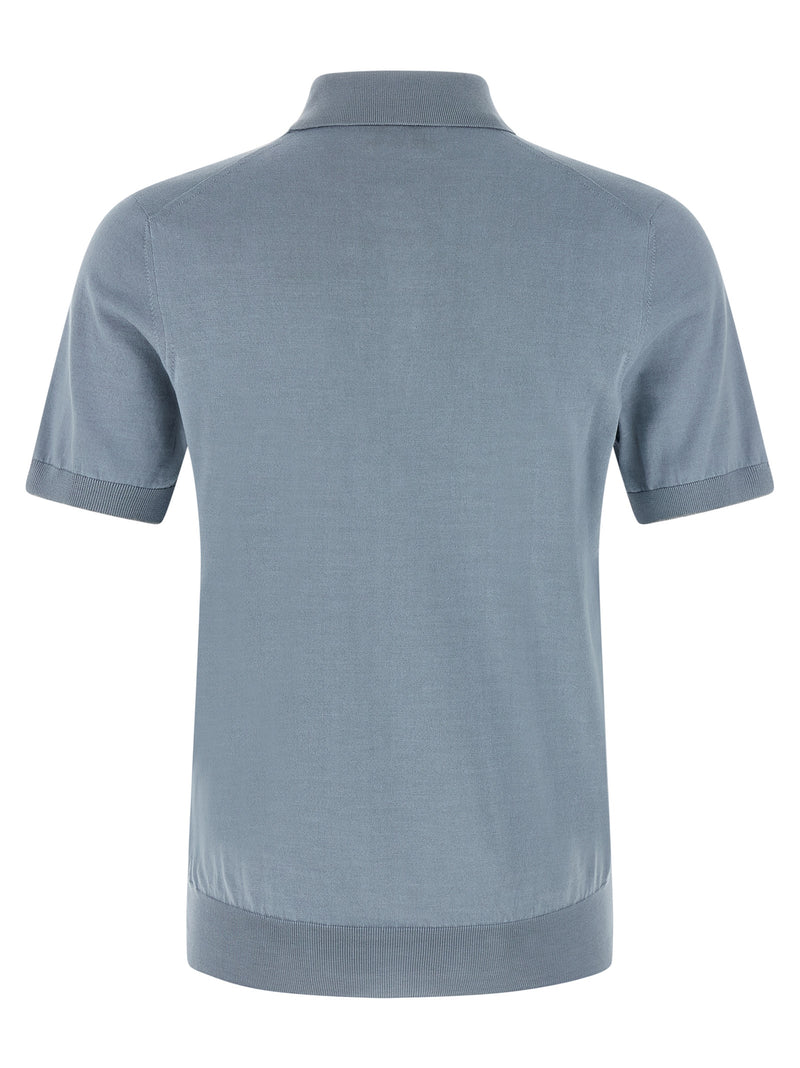 Brunello Cucinelli Cotton Polo Shirt | Urbalenti™ NYC