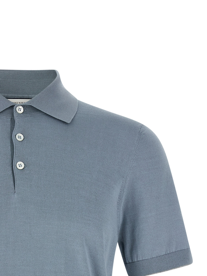 Brunello Cucinelli Cotton Polo Shirt | Urbalenti™ NYC