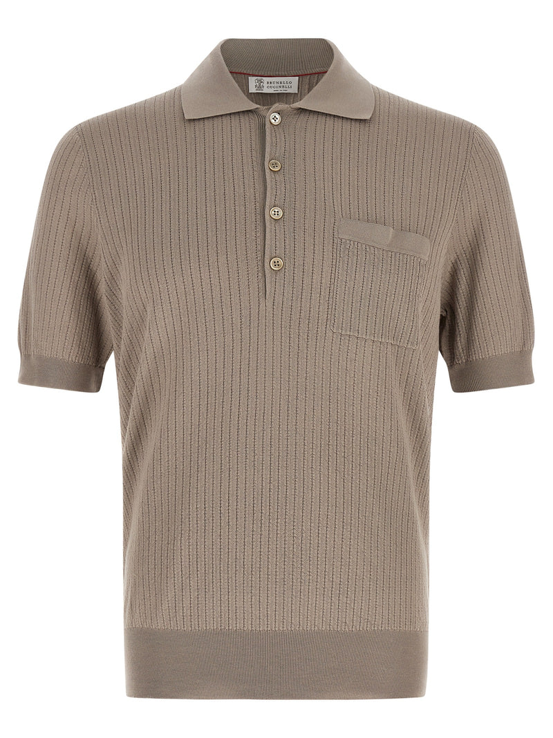 Brunello Cucinelli Operated Coast Polo Shirt | Urbale... | Urbalenti™ NYC