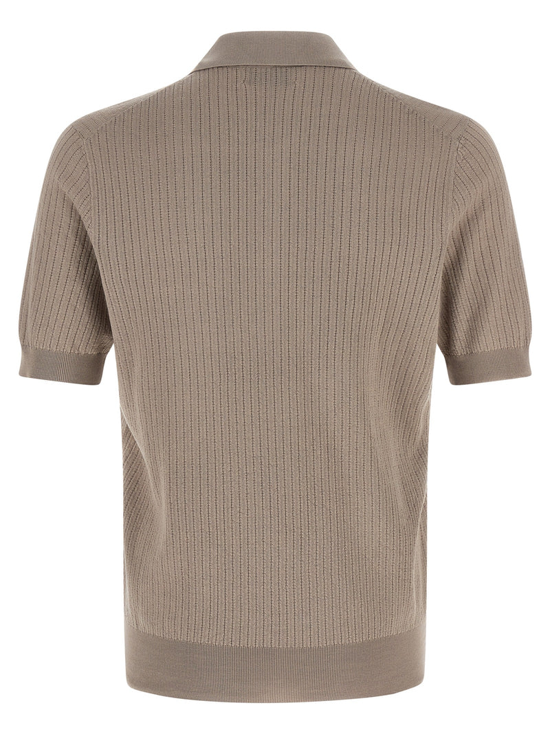 Brunello Cucinelli Operated Coast Polo Shirt | Urbale... | Urbalenti™ NYC
