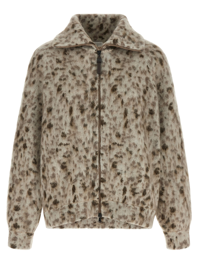 Brunello Cucinelli Mohair Cardigan | Urbalenti™ NYC