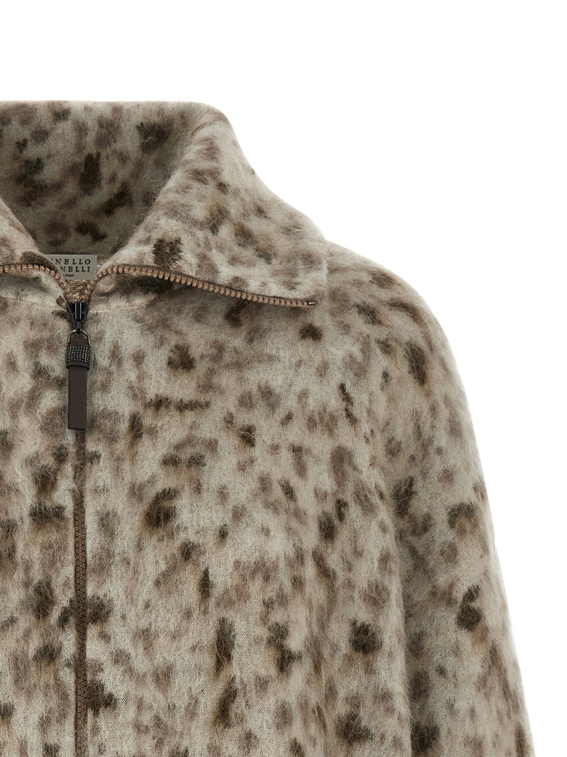 Brunello Cucinelli Mohair Cardigan | Urbalenti™ NYC
