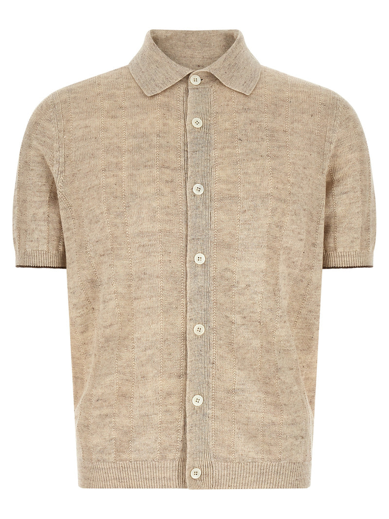Brunello Cucinelli Operated Ribbed Shirt Variant 2 | Urbalenti™ NYC