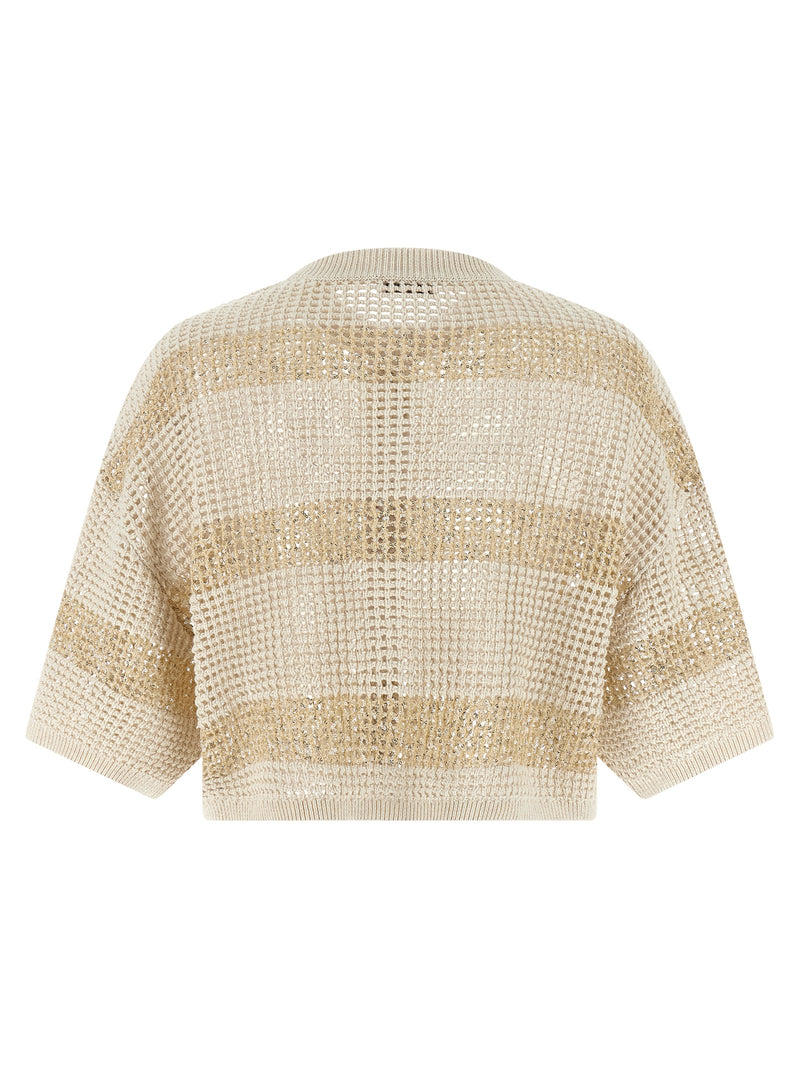 Brunello Cucinelli Crop Cardigan | Urbalenti™ NYC