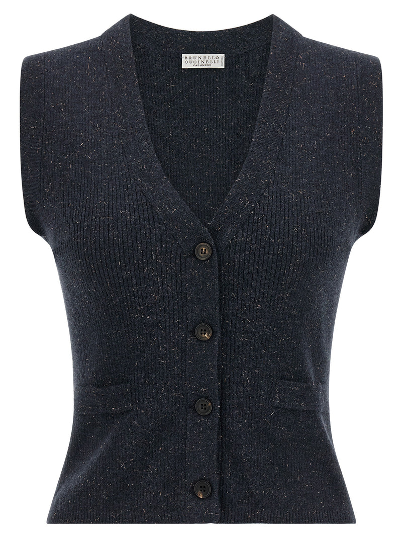 Brunello Cucinelli Sparkling Vest | Urbalenti™ NYC