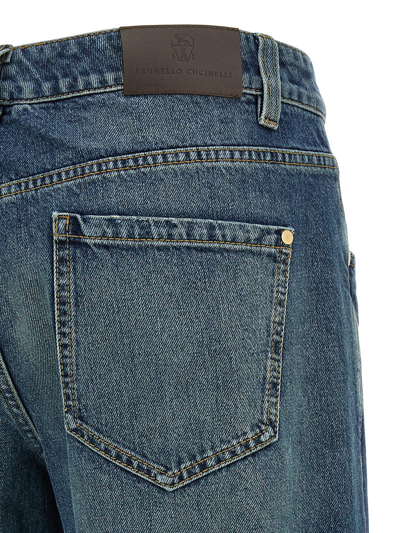 Brunello Cucinelli Brunello Cucinelli Stonewashed Denim Jeans